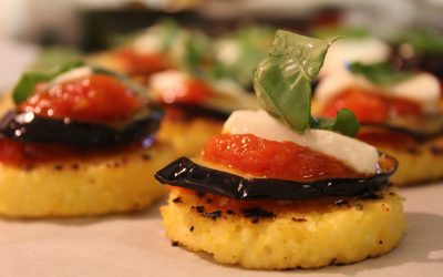 Crostini Di Polenta Alla Parmigiana